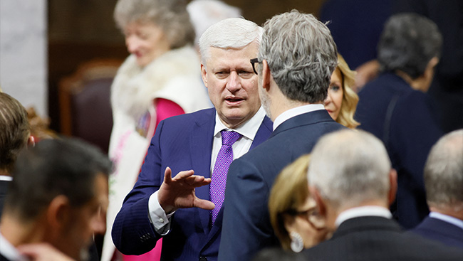 Former PM Harper calls for renewed ties with India, does not mention murder probe